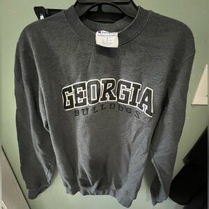 “Georgia Bulldogs” sweatshirt. Size Small